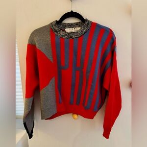 Proenza Schouler PSWL crop sweater, size M, excellent condition